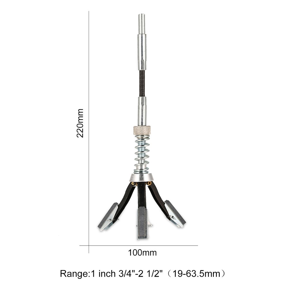 MASO Adjustable Cylinder Hone Deglazer Car Engine Brake Cylinder Hone Stones Flexible Shaft 19mm to 64mm Honing Tension